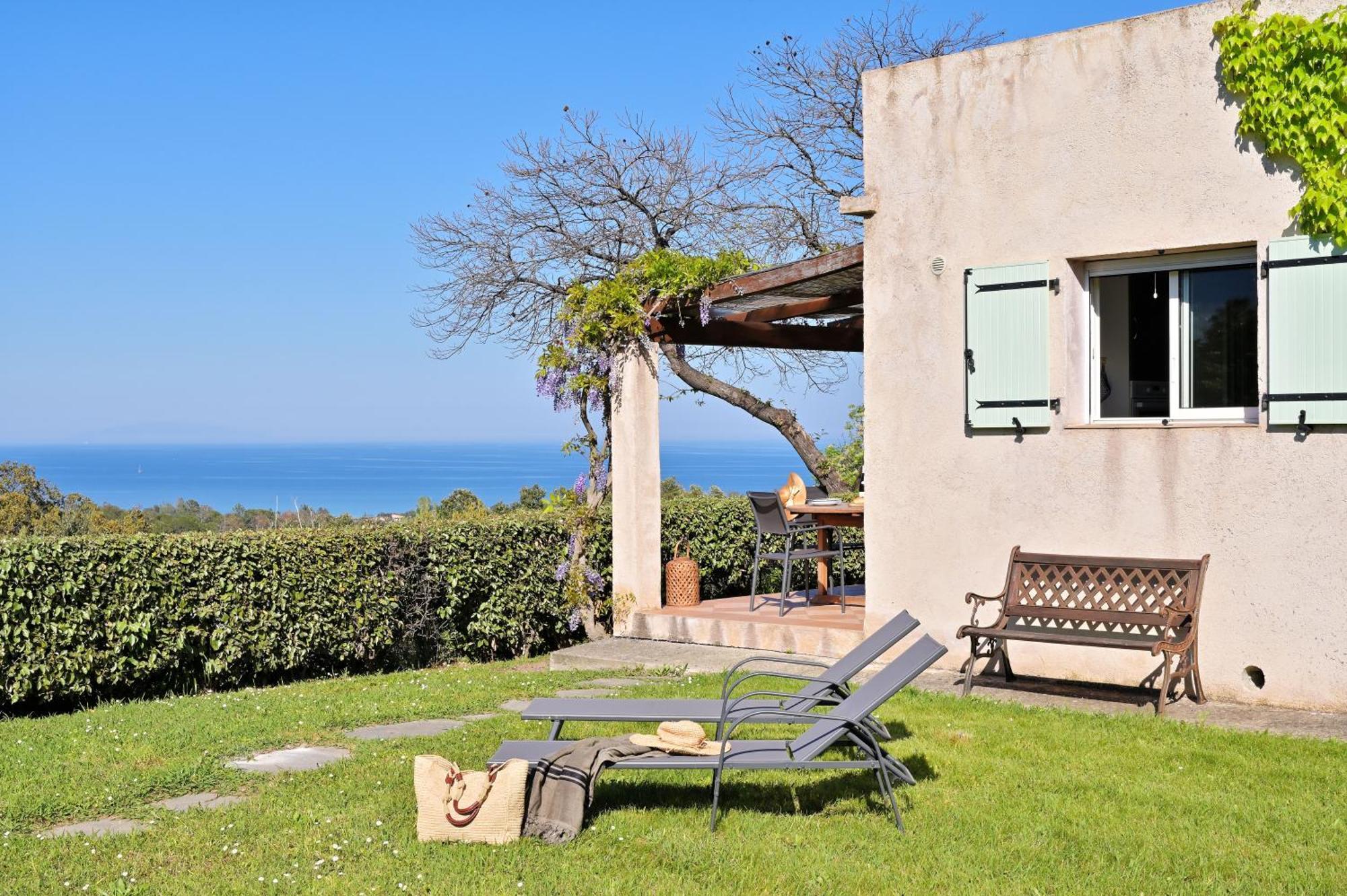 Domaine Punta Della Guardia Villa Vue Mer Dans Nature Protegee, Plage A 1,5 Km Cervione Luaran gambar