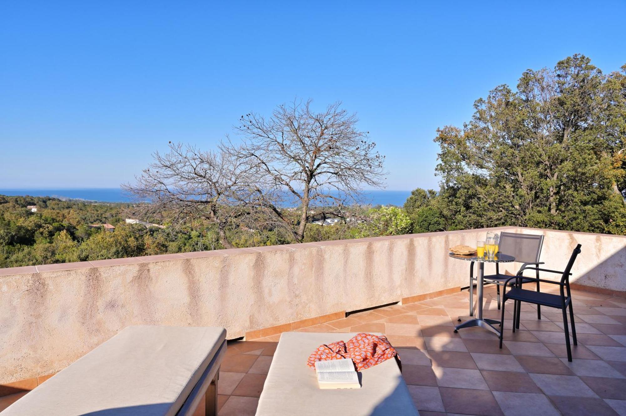 Domaine Punta Della Guardia Villa Vue Mer Dans Nature Protegee, Plage A 1,5 Km Cervione Luaran gambar